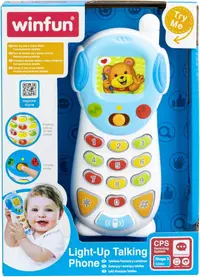 Jucărie interactivă WinFun - Telefon, cu sunet si lumini