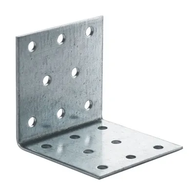 Coltar Perforat 1.5 mm Zincat 40 x 40 x 40 x 1.5