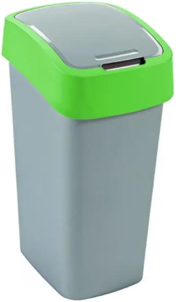 Coș de gunoi Curver - Flip, 45 l, verde