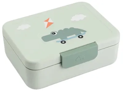 Cutie de mâncare pentru copii Done by Deer - Playground, green