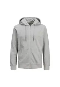 Hanorac JACK &JONES Basic - 12181901-Light Grey Melange REG 16561 - Gri