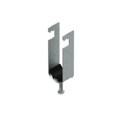 Clema in U cu jgheab de presiune din plastic BFK 38/2