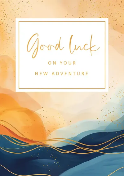 Felicitare Artige - Mult succes în noile aventuri
