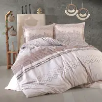 Lenjerie de pat ranforce clasy king size (mahfer)