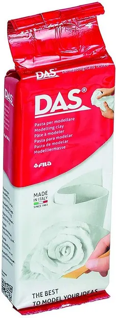 Argilă auto-uscătoare DAS -Alb, 250 g