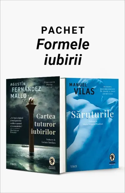 Pachet Formele iubirii. Cartea tuturor iubirilor/Săruturile