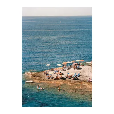 Poster 30x40 cm Ponza Tangerine – Anna Pihan – The Poster Club