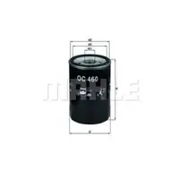 Filtru ulei MAHLE ORIGINAL OC 460