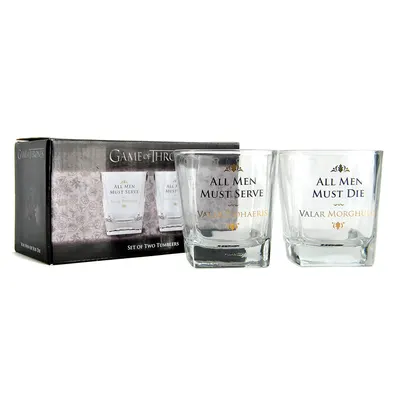 Set 2 pahare - Game Of Thrones All Men
