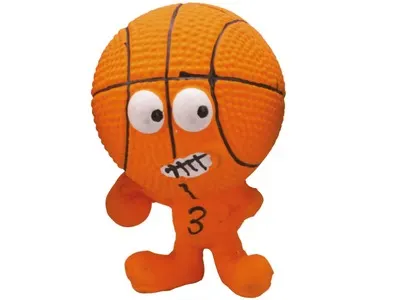 Jucarii din cauciuc moale, figurina sport, ATHLETIC M-PETS, display cu 20 buc