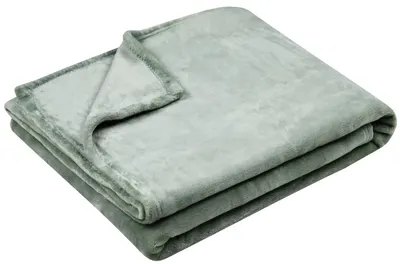 Pătură polar STOF – Doudou, 130 x 160 cm, kaki