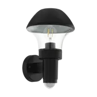 Lampa perete VERLUCCA negru 220-240V,50/60Hz IP44