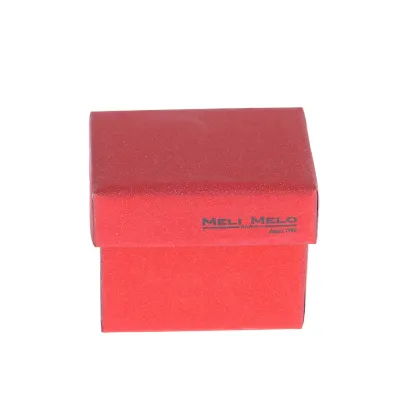 Cutie de cadou rosie cu design elegant