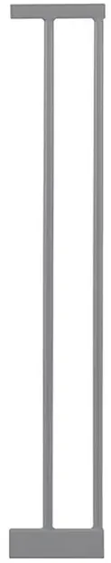 Extensie pentru pereți despărțitori Lindam - Easy Fit Plus, argintiu, 14 cm