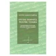 Studii tehnice pentru vioara. Studii pregatitoare pentru duble coarde Opus 2