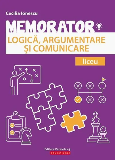 Memorator de Logică, argumentare și comunicare pentru liceu - Paperback brosat - Cecilia Ionescu