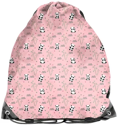 Sac de sport Paso Panda - roz