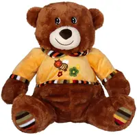 Jucărie de pluș Amek Toys - Ursuleț de pluș cu bluză, 35 cm