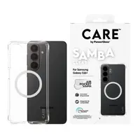 Husă CARE – Samba Clear, Galaxy S26+, MagSafe/Qi, transparentă