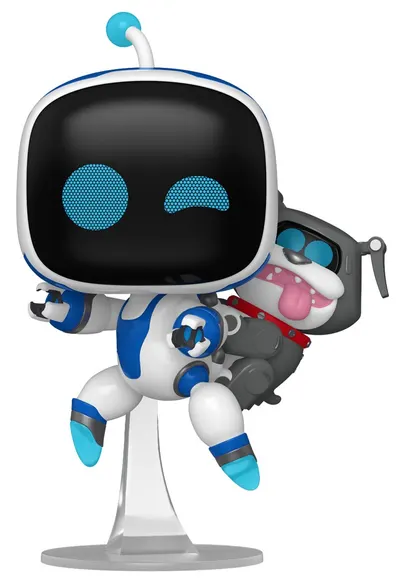 Figurină Funko POP! Games: Astro Bot - Astro with Barkster #1301
