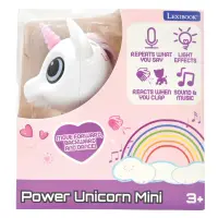 Jucarie interactiva cu lumini si sunete, Lexibook, Power Unicorn Mini