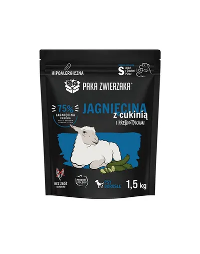 PAKA ZWIERZAKA Seventh Heaven Hrana cu miel si dovlecel pentru caini S 1,5kg