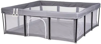 Țarc de joacă Chipolino - Easy, 180 х 180 cm, gri