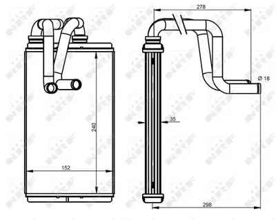 Schimbator caldura incalzire habitaclu CITROEN C4 AIRCROSS, C-CROSSER, C-CROSSER ENTERPRISE; MITSUBISHI ASX, LANCER VIII, OUTLANDER II; PEUGEOT 4007, 4008 1.5-3.0 dupa 2006