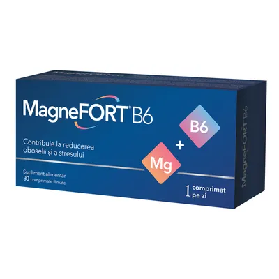 Magnefort B6, Biofarm | 30 comprimate