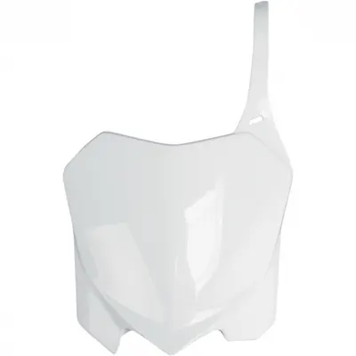 Plastic numar fata alb Honda CRF450 2009-2012 CRF250 2010-2013