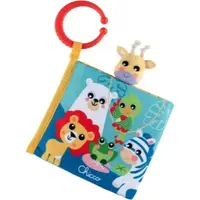 Chicco Giraffe Finger Puppet 3-24 m carte educativă contrastantă