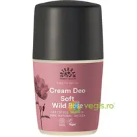 Deodorant Roll-On Crema Fina cu Trandafir Salbatic Bio 50ml