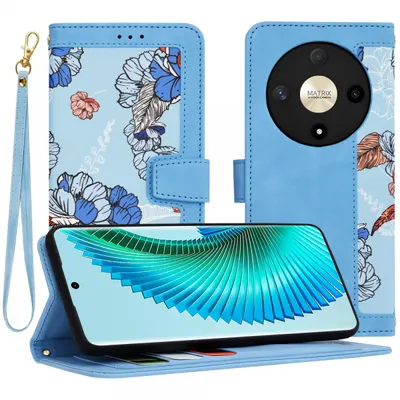Husa pentru Honor Magic6 Lite, Techsuit, FlipCraft, Bleu