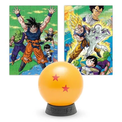 Puzzle de colecționar cu două fețe Erik din 98 piese - Dragon Ball Z, cu două stele