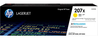 Cartuș toner HP - 207X, pentru M255/MFP M282/283, Yellow