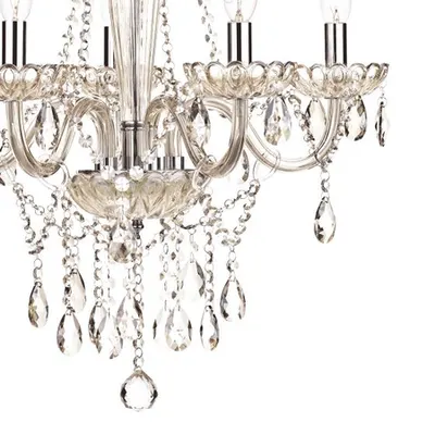 Lampa suspendata Raphael 5 Light Chandelier Champagne Crystal