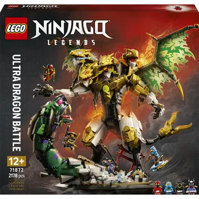 Constructor LEGO Ninjago - Bătălia cu Ultradragonul (71872)