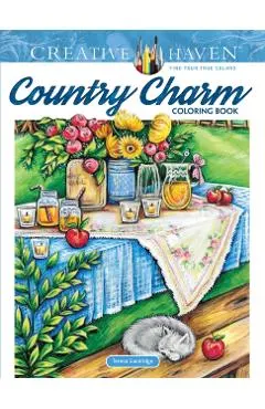 Creative Haven Country Charm Coloring Book