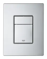 Placa de actionare Grohe, Skate Cosmopolitan Anti-fingerprint, dubla actionare, verticala, 156 x 197, anti-amprenta, crom mat