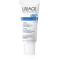 Uriage Bariéderm Cica-Cream with Copper-Zinc SPF 50+ cremă reparatoare cu cupru și zinc SPF 50+