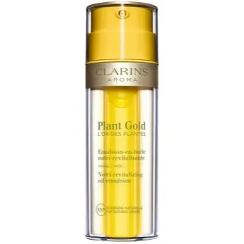 Clarins Plant Gold Nutri-Revitalizing Oil-Emulsion ulei hranitor pentru piele 2 in 1