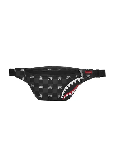Borseta de piele ecologica cu model - Negru