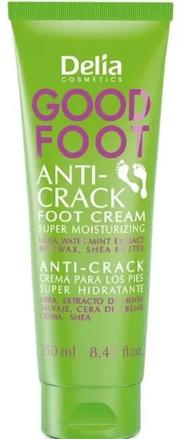 Delia Good Foot Cremă hidratantă anti-crăpături pentru picioare, 250 ml