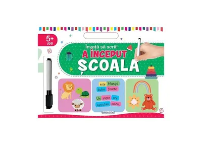 Învață să scrii! A început școala - Paperback - ***