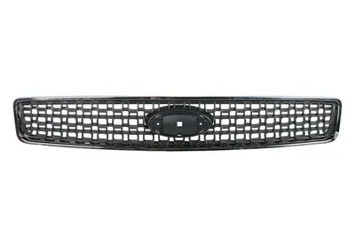 Grila radiator potrivit FORD FUSION 1.25-1.6D 2002-2012 pana in 2012 - (crom/negru)