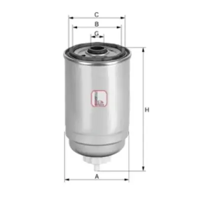 Filtru combustibil SOFIMA S 0319 NC