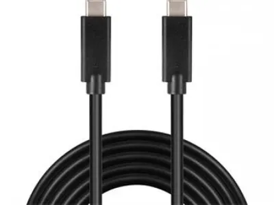 Cablu USB 3.2 Gen 2x2-C la USB-C 3A 20Gbit/s T-T 2m, ku31cg2bk