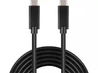 Cablu USB 3.2 Gen 2x2-C la USB-C 3A 20Gbit/s T-T 2m, ku31cg2bk