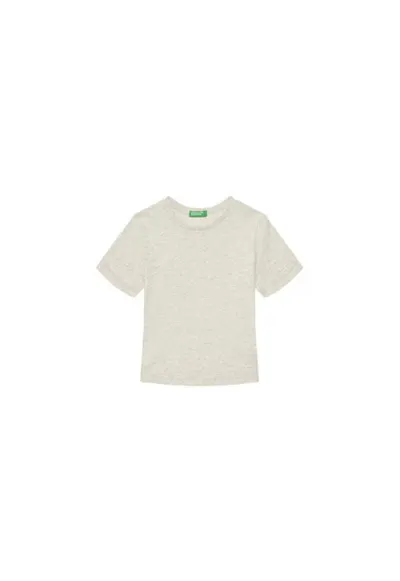 Tricou baieti 3I1XG10IJ - Bumbac - 82 CM - Gri
