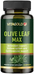 Olive Leaf Max, 30 capsule, Vitagold